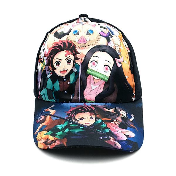 Demon Slayer cap Bekväm Snapback justerbar sporthatt