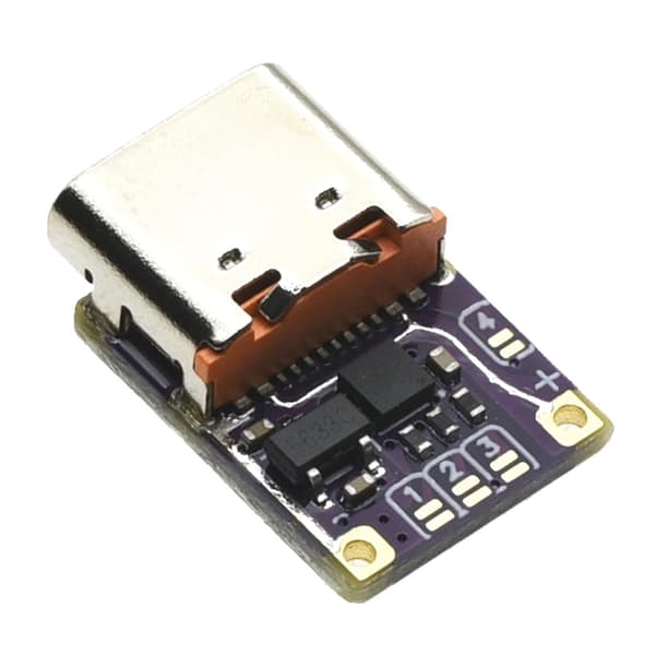USB-C PD3.1 snabbladdnings-triggermodul 5A justerbart 5V-48V strömkort