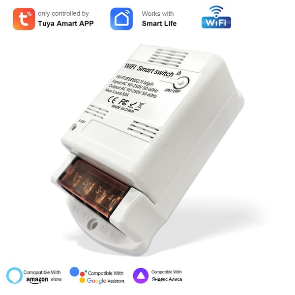Tuya Zigbee 30A Smart Switch til vandpumpe med app-styring og timer