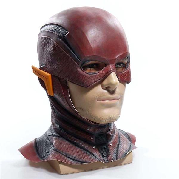 Flash Mask Huvudbonader Cosplay kostym rekvisita för Halloween
