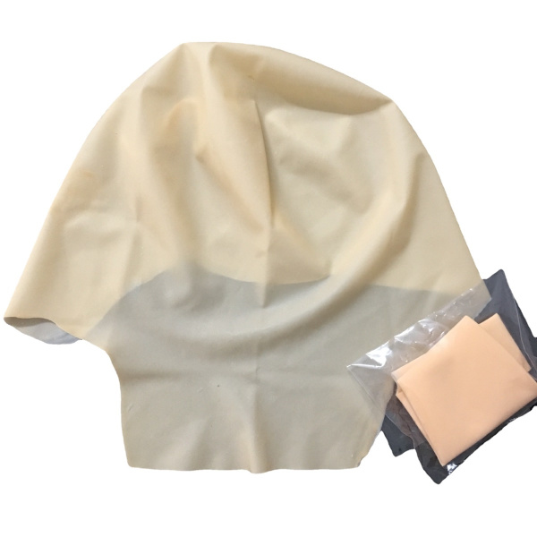 Barhuvad mask Buddhist Nun Huvudbonader Cosplay Kostym rekvisita