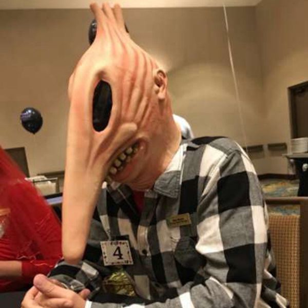 Adam Party Mask Huvudbonader Cosplay Kostymrekvisita för Halloween