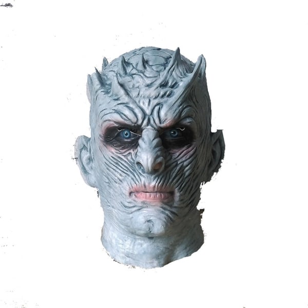 Game of Thrones White Walker Latex Mask Cosplay Kostym rekvisita