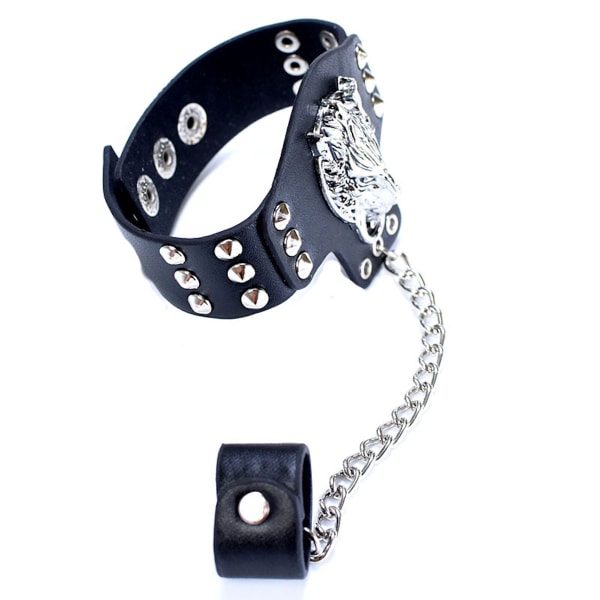 Final Fantas Cloud Wolf Head Armband Armband Party Sport Armband för män kvinnor