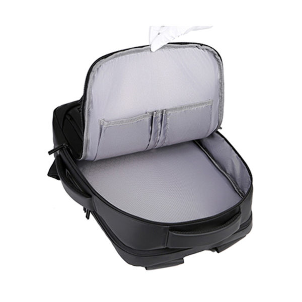 Män Notebook Ryggsäck Vattentät Bookbag Resväska black