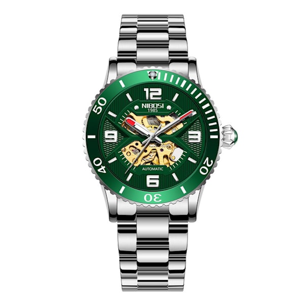 Mekanisk watch för män Vattentät watch Analog Display