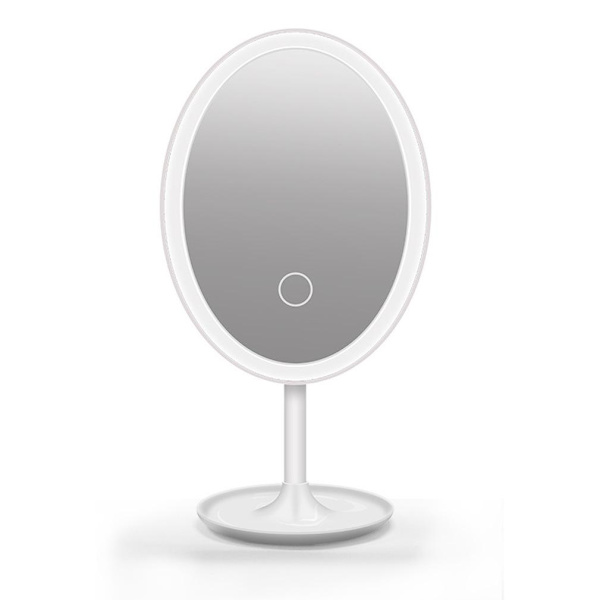 LED Makeup Sminkspegellampa 3 färger Dimbar USB skrivbordsspegellampa