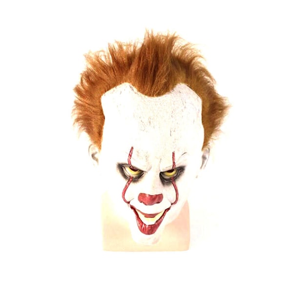 It Kapitel två Mask Party Clown Huvudbonader Cosplay Kostym rekvisita