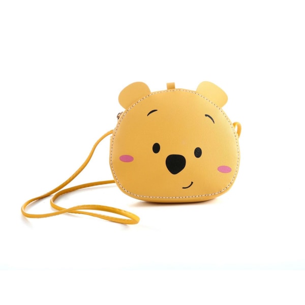 Bolsa faça você mesmo Winnie Bear bolsa mensageiro de ombro diária bolsa transversal para crianças