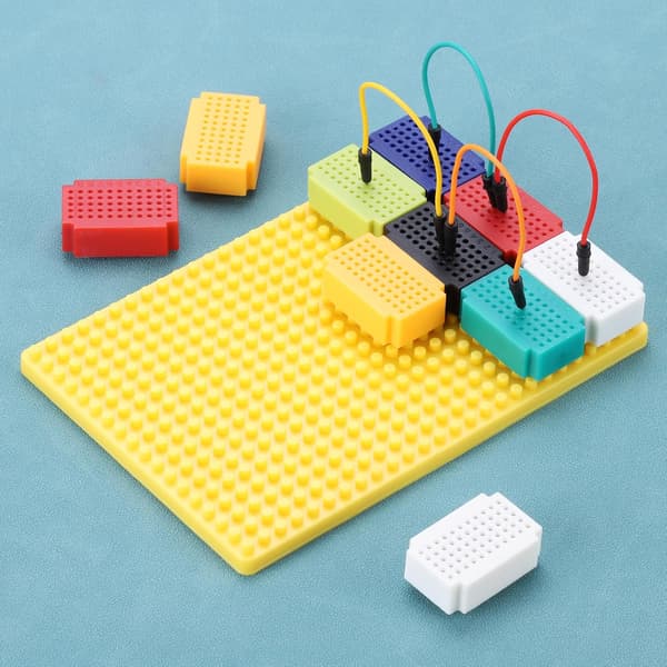 4 stk. 25-punkts mini loddefri koblingsbrettsett for krets-prototyping