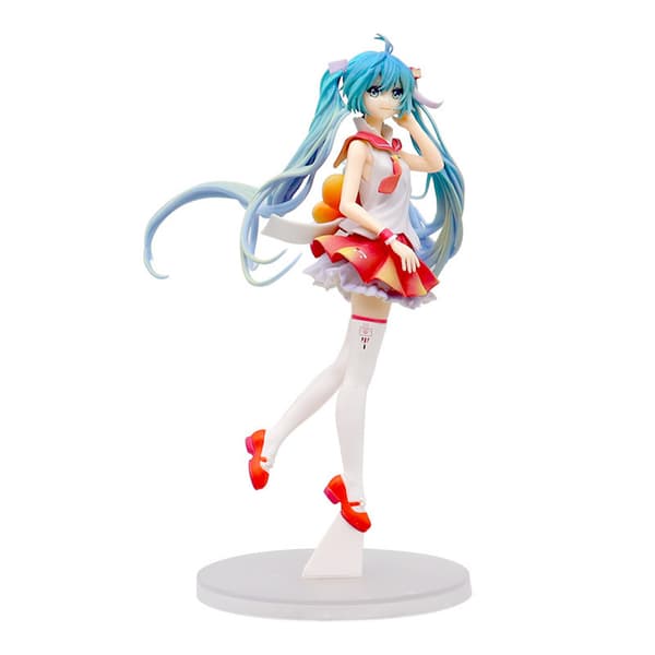 Hatsune Miku Anime Figur Leksak Samling Modell Dekoration Samlarobjekt Staty