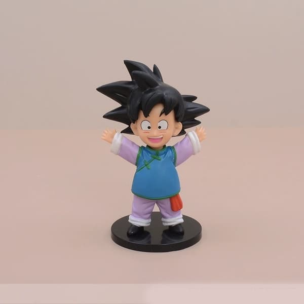 7 kpl Dragon Ball Goku Bulma Trunks PVC Chibi -hahmosetti 12 cm