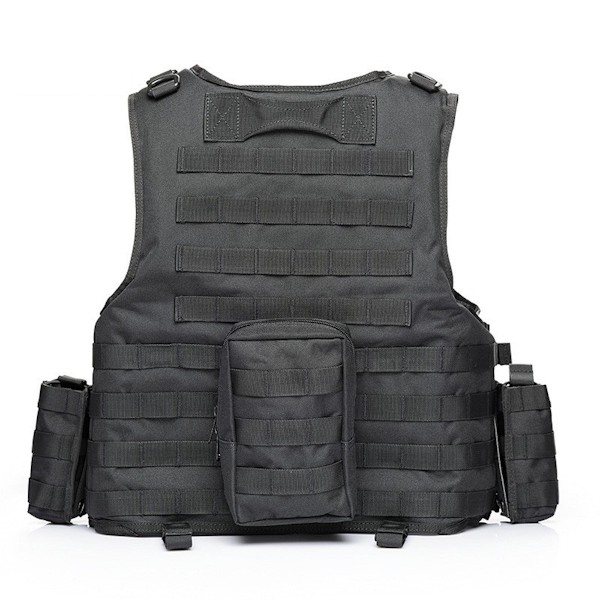 Army Fans Tactical Vest Outdoor Molle Jaktväst Justerbar modulutrustning för träningsspel