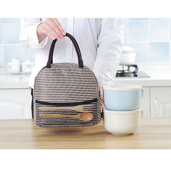 Isolerad matkasse Thermal Lunch Box Thermal Tote Bag multicolor