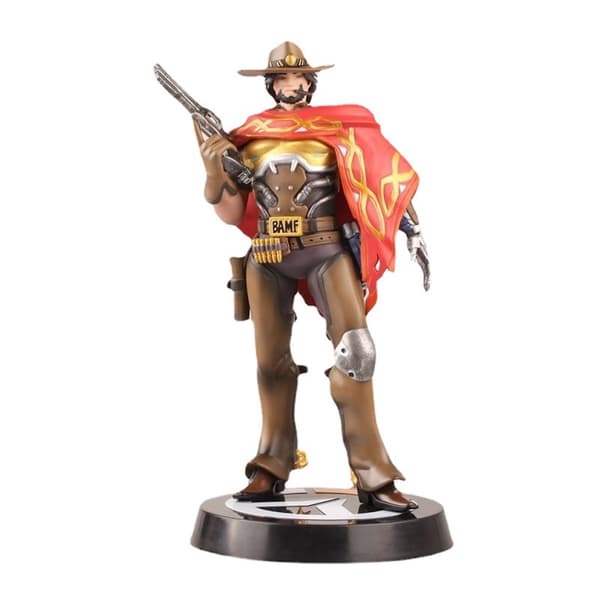 1 stk. Mccrees Anime Figur Legetøj Samling Model Dekoration Samlerobjekter Statue