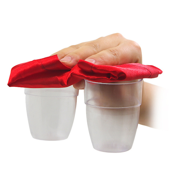 Magic Cup Vacated Magic Trick Magician Närbild Rekvisita Jippon Prank Tool