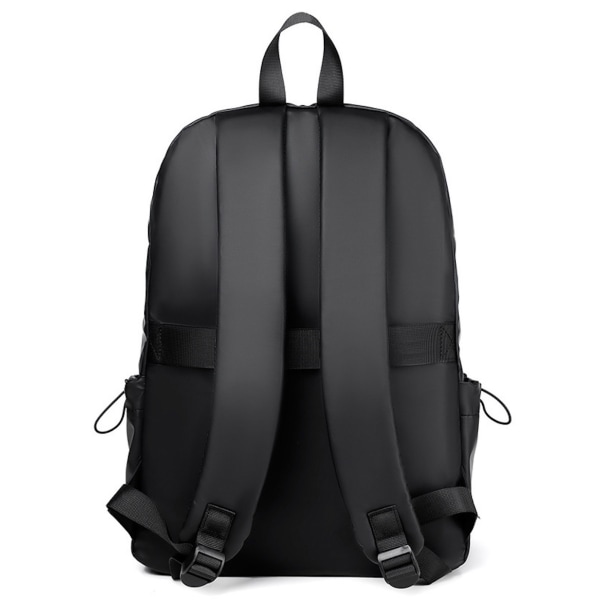 Laptop Ryggsäck USB Laddningsport Business Bag Bookbag for Man black