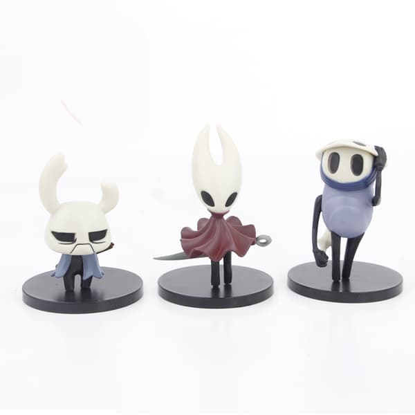 Hollows Knights 6 stk. PVC-minifigurer Quirrel Cornifer 6-8 cm samlesæt