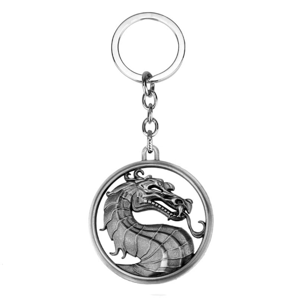 Mortal Kombats Dragon Anime Nyckelring Nyckelring Bag Hängande Nyckelring Julklapp