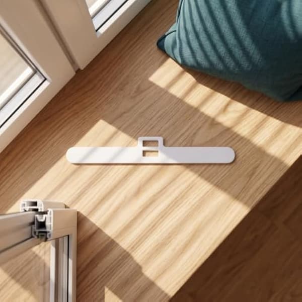 20 stk. reparationsclips til vertikale persienner til 89 mm lameller, hvide reservedele
