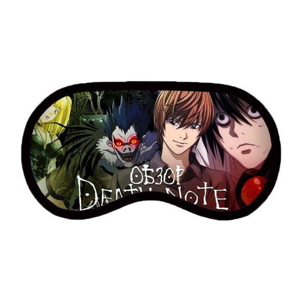 Death Note Sleep Mask Anime Comfort Soft Sleeping Eye Mask Cover Ögonskydd Unisex