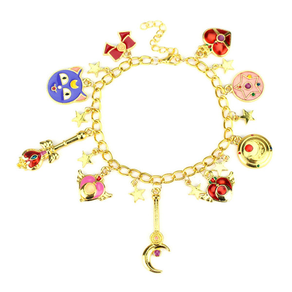 Card Captor Kinomoto Sakura Armband Armband Party Sport Armband för män kvinnor