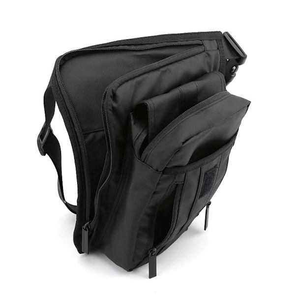 Utomhus cykling benväska Drop midjeväska, lår Fanny Pack för resor utomhus ridning
