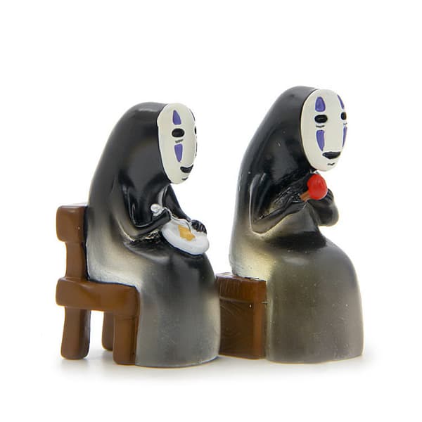 1 stk. No Face Man Anime Figur Legetøj Samling Model Dekoration Samlerobjekter Statue