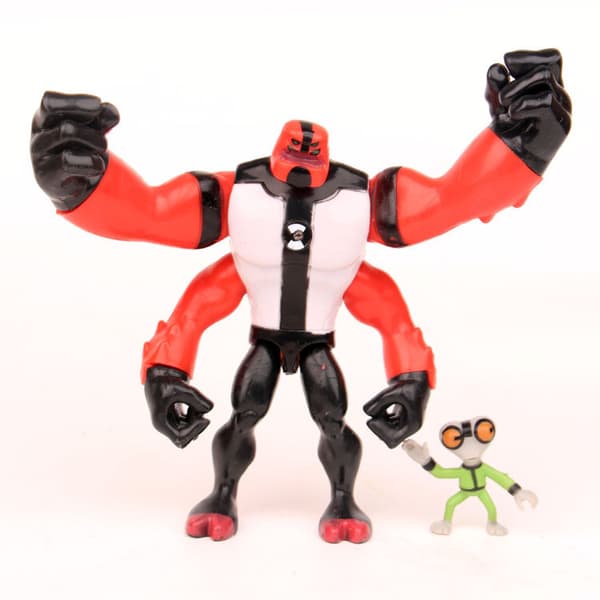 9 st Ben10 PVC-karaktärsfigurer samlarset för skrivbordsdisplay