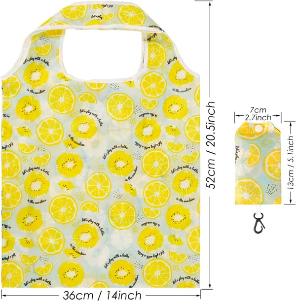 10 st hopfällbara shoppingkassar, matkassar i polyester, tvättbara, 16 kg