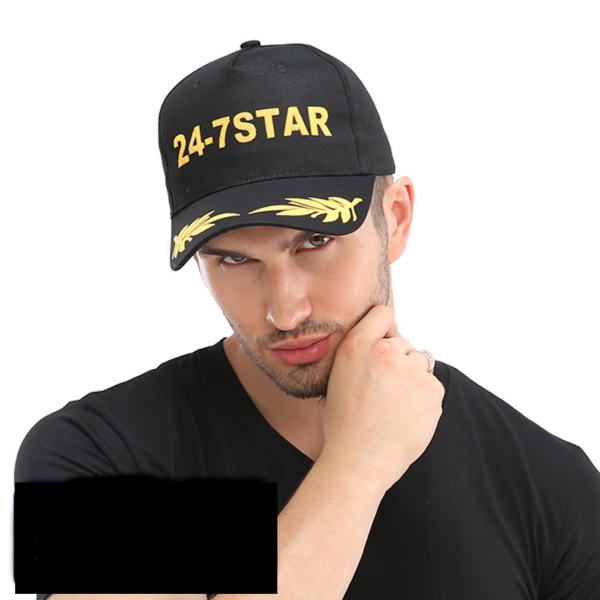 247Star cap utomhus Snapback hatt för män