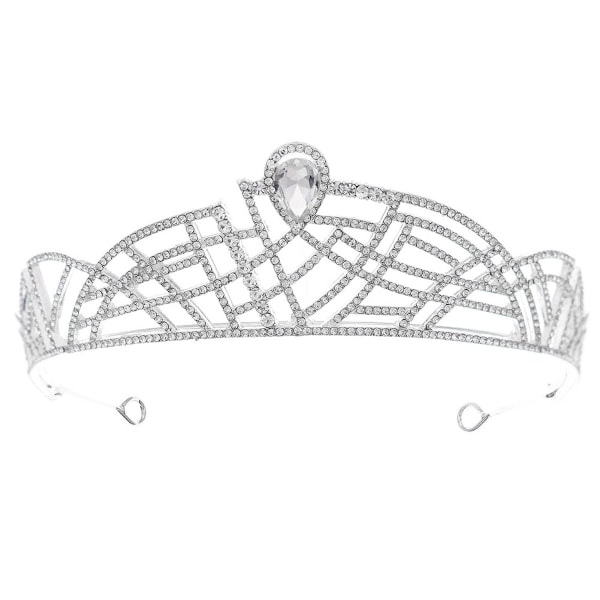 Bride Tiara Party Crown Princess Queen Crown Headpiece Smycken