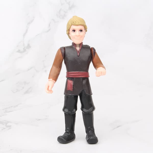 9 stk. Elsa, Anna og Olaf figursæt 5-11 cm PVC samlerobjekter til udstilling
