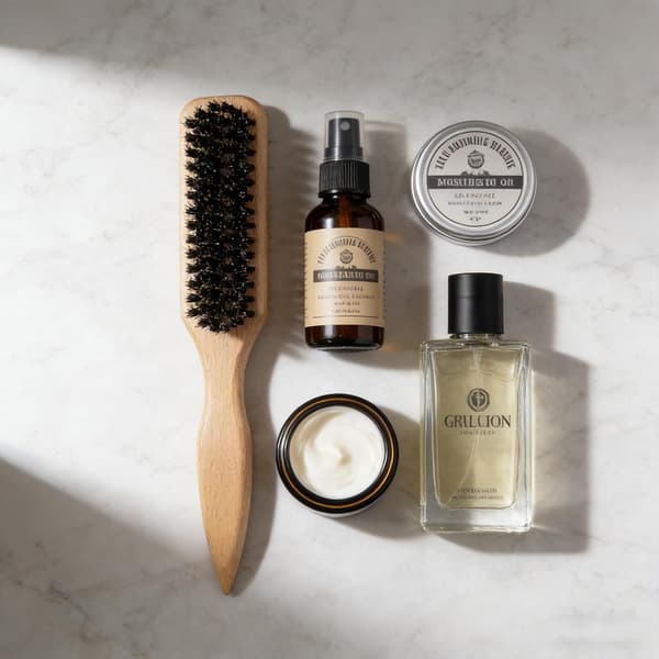 Vildsvinehårsbørste til slick-back, glatning, toupering og backcombing