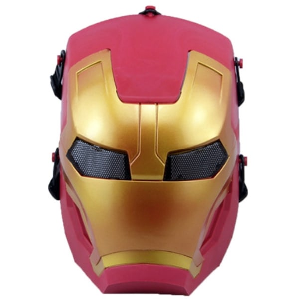Iron Man Mask Latex Mask Cosplay Kostym rekvisita Halloween Party