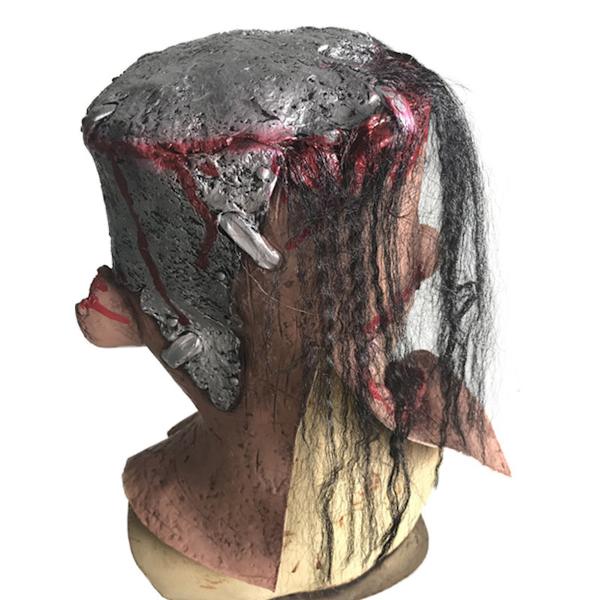 Evil Man Huvudbonader Skrämmande Mask Cosplay Kostym rekvisita Halloween