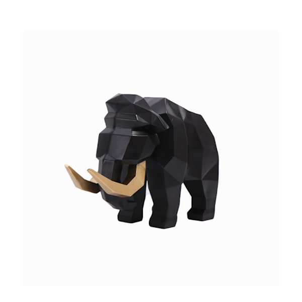 Geometrisk Mammoth Spargris Sparbössa Barn Vuxna Säker Pengar Bank Sparmynt Kontant Kul Gåva
