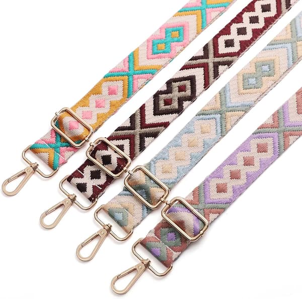 Justerbar bred skulderrem til crossbody-tasker, punge og tasker