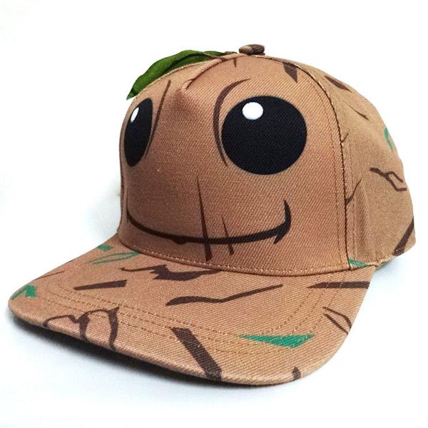 Baby Groot Tree Baseball Cap Sport Fritid Hatt Snapback justerbar hatt