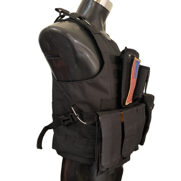 Skyddsväst Tactical Outdoor Molle Jaktväst Justerbar modulär utrustning för träningsspel
