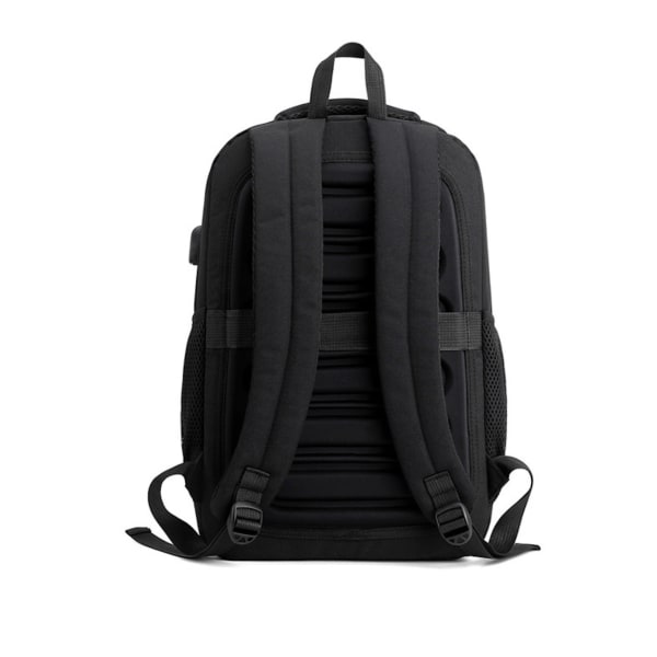 Skolväska för män Notebook-ryggsäck med USB laddningsport Blue