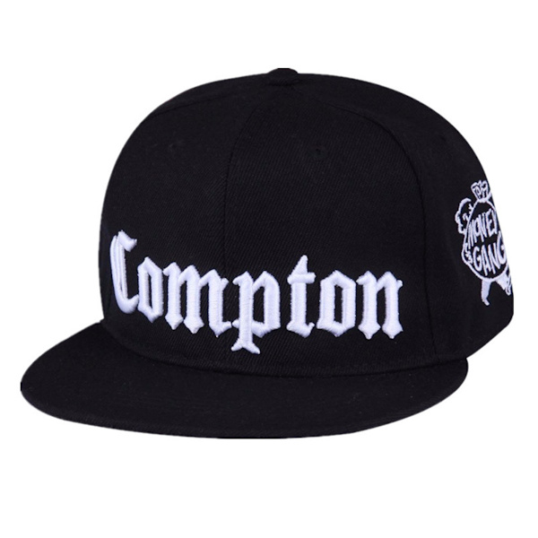 Compton cap Bekväm Snapback justerbar sporthatt för män
