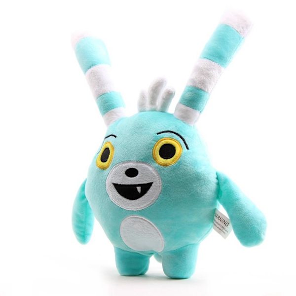 Abby Hatcher Bunny Bozzly tecknad figur mjuk docka flicka plysch leksak grön
