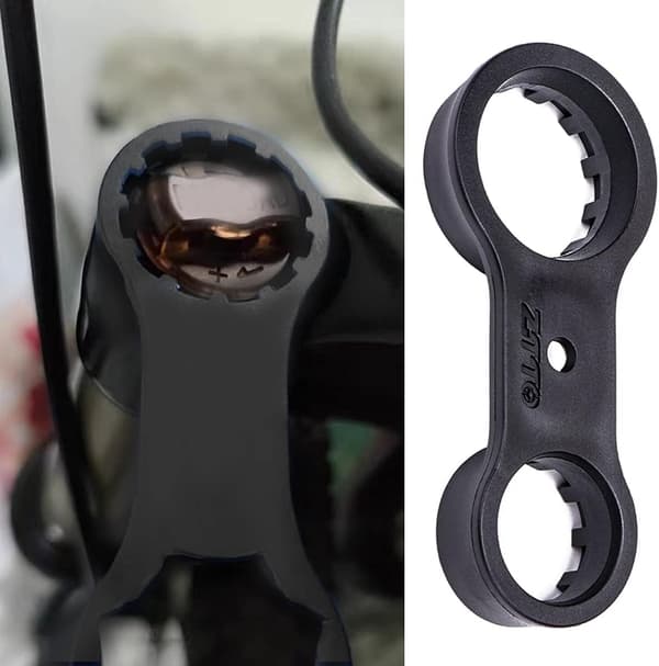 Dubbelhuvudad framgaffelnyckel för XCT XCM XCR mountainbikeservice