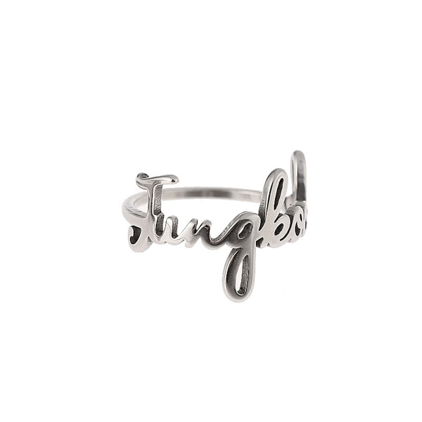 BTS Bangtan Jung Kook Ring Anime Smycken Cosplay Ringar för män kvinnor