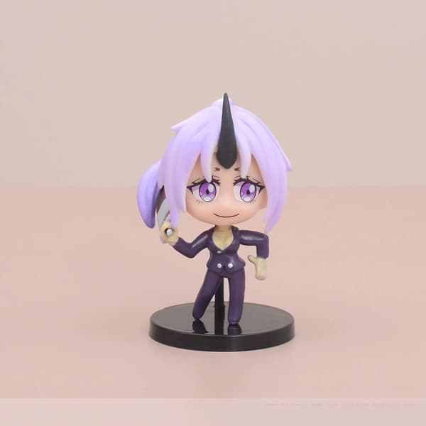 6 stk. That Time I Got Reincarnated as a Slime figur-sæt 8 cm