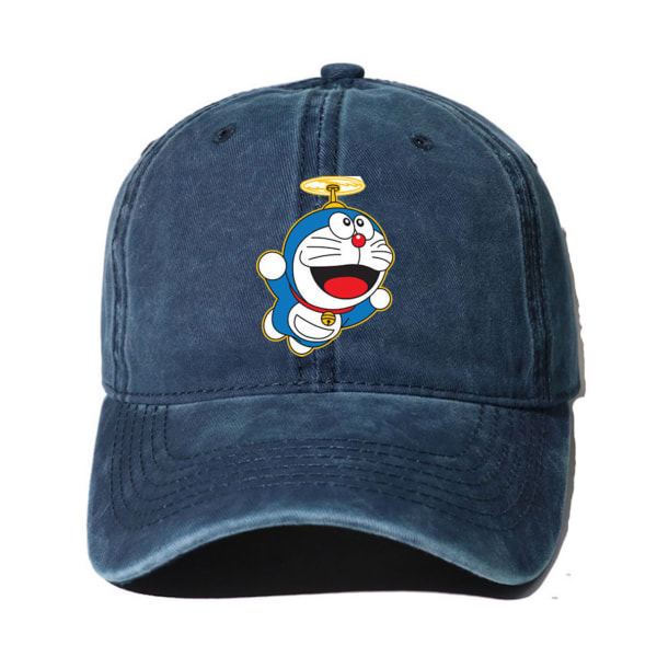 Anime Doraemon cap Bekväm Snapback justerbar sporthatt
