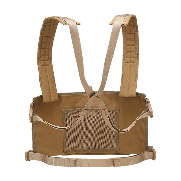 Quick Release Tactical Väst Outdoor Molle Jaktväst Justerbar modulär utrustning för träningsspel