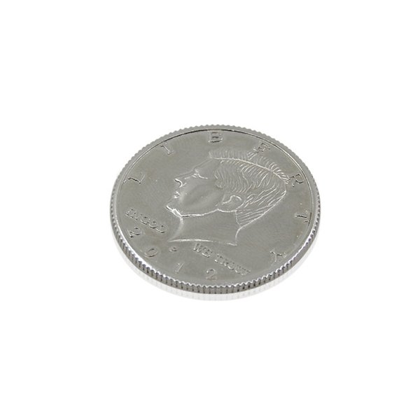 Butterfly Coin Crossing Magic Trick Trollkarl Närbild Rekvisita Jippon Prank Tool