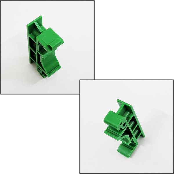 20 set 40 st PCB DIN-skena fästen 35 mm C45 monteringsadapter clips set